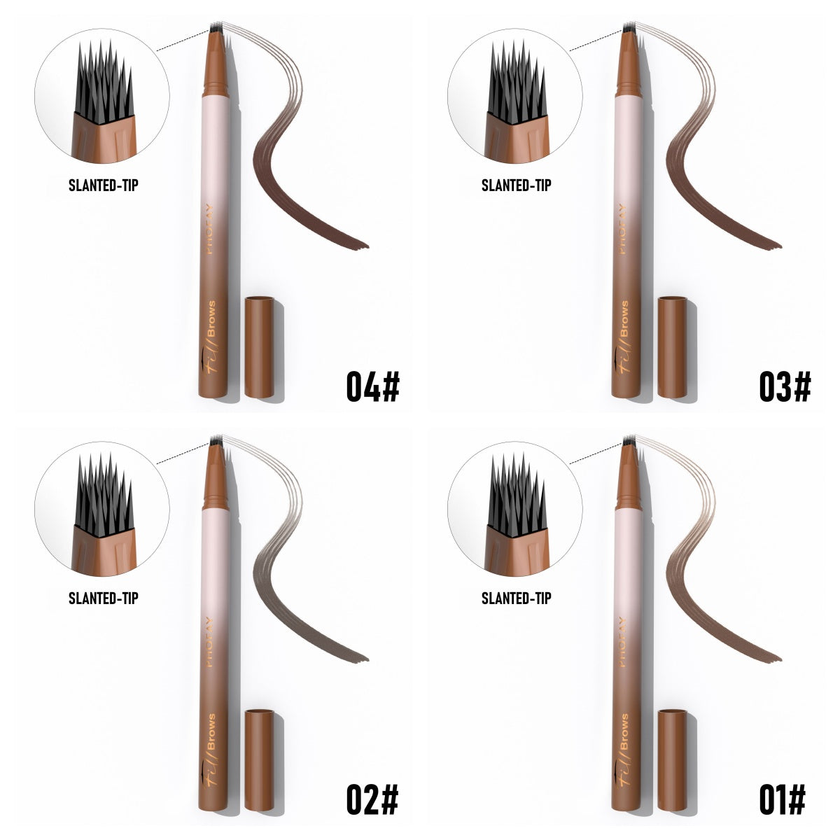 PHOFAY Waterproof Wild Eyebrow Pencil