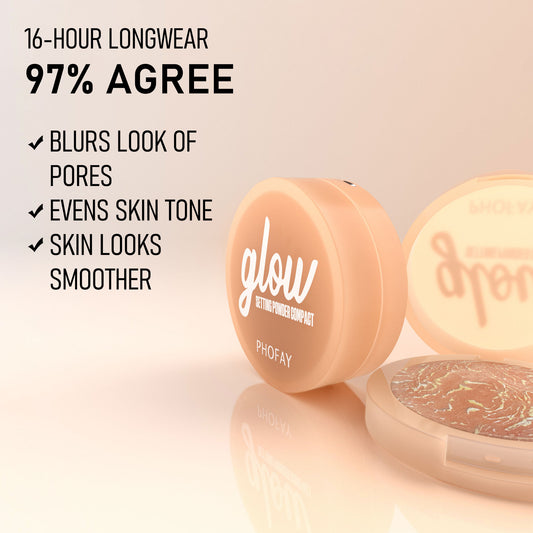 PHOFAY Baking Setting Powder Compact