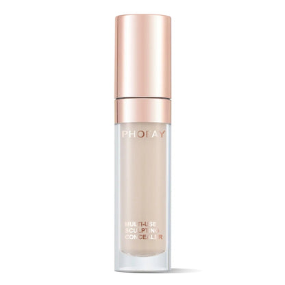 PHOFAY Super Coverage Concealer – concealerflacon met roségouden dop
