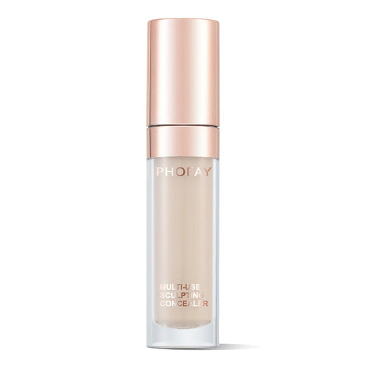 PHOFAY Super Coverage Concealer – concealerflacon met roségouden dop