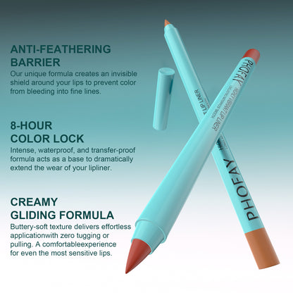 PHOFAY Natural Lip Liner Set – productafbeelding 6