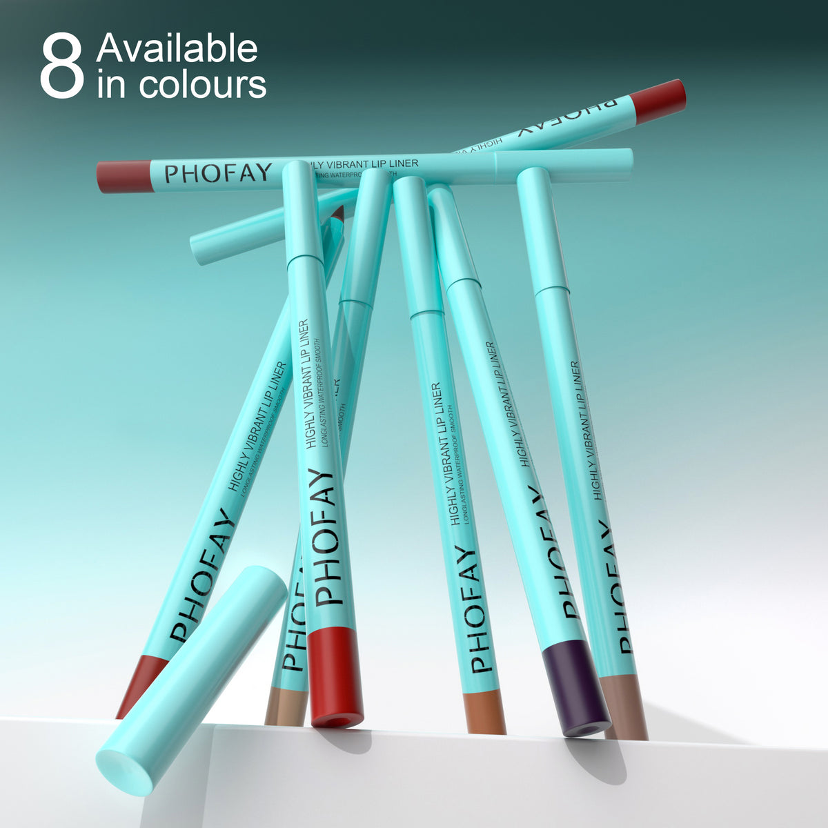 PHOFAY Natural Lip Liner Set – productafbeelding 8