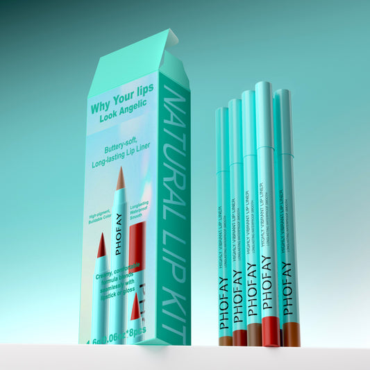 PHOFAY Natural Lip Liner Set – liplinerset in natuurlijke tinten